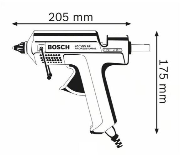 BOSCH PROFESSIONAL Клей-пистолет sun-id-1454928 - Вид №1