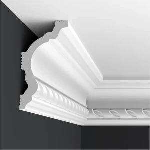 Плинтус потолочный полистирол ударопрочный Format 09001D белый 42x80x2000 мм 82998256 STLM-2007309