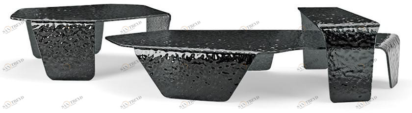 Arketipo Журнальный столик из закаленного стекла Closeup sun-id-1490864