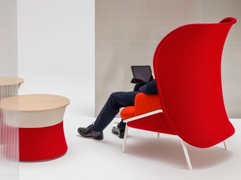 Тканевое кресло с высокой спинкой MDD сетка ARCH-00030484 - Вид №3