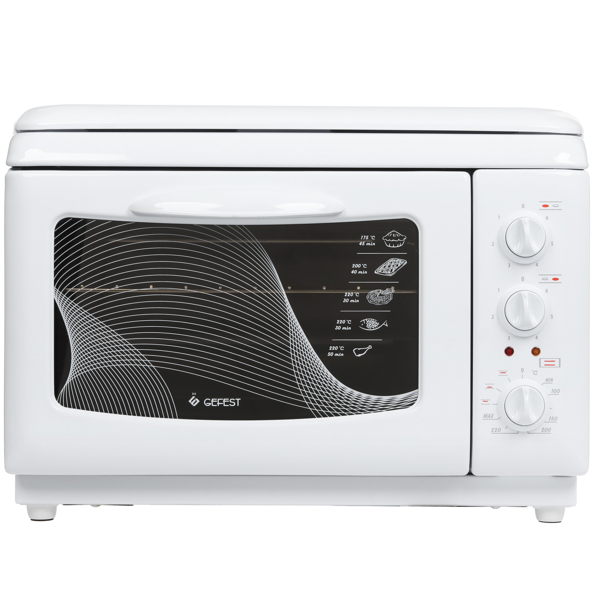 8123130 Мини-печь Gefest ЭП НС Д 420 белый STDN-0069102