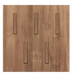 Ethnicraft Настенная вешалка из тика Teak utilitiles 15097 - Вид №2