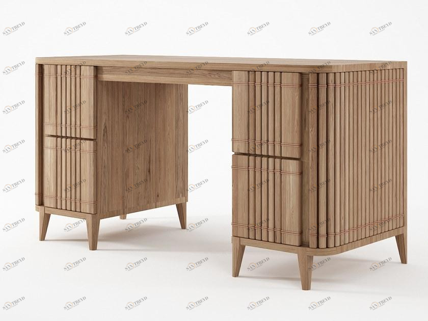 KARPENTER Прямоугольный деревянный стол Koppar Kp11