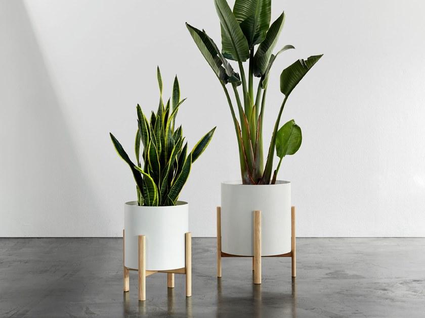 Hobby Flower Низкий круглый горшок для цветов из нержавеющей стали Ashi sun-id-1443331 - Вид №1