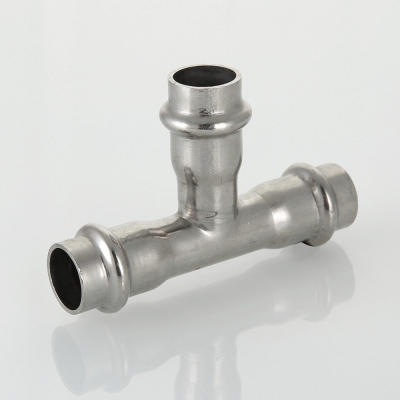 VTi.931.I.423542 Фитинг из нержавеющей стали – пресс-тройник Valtec 42 x 35 x 42 мм  - Вид №3