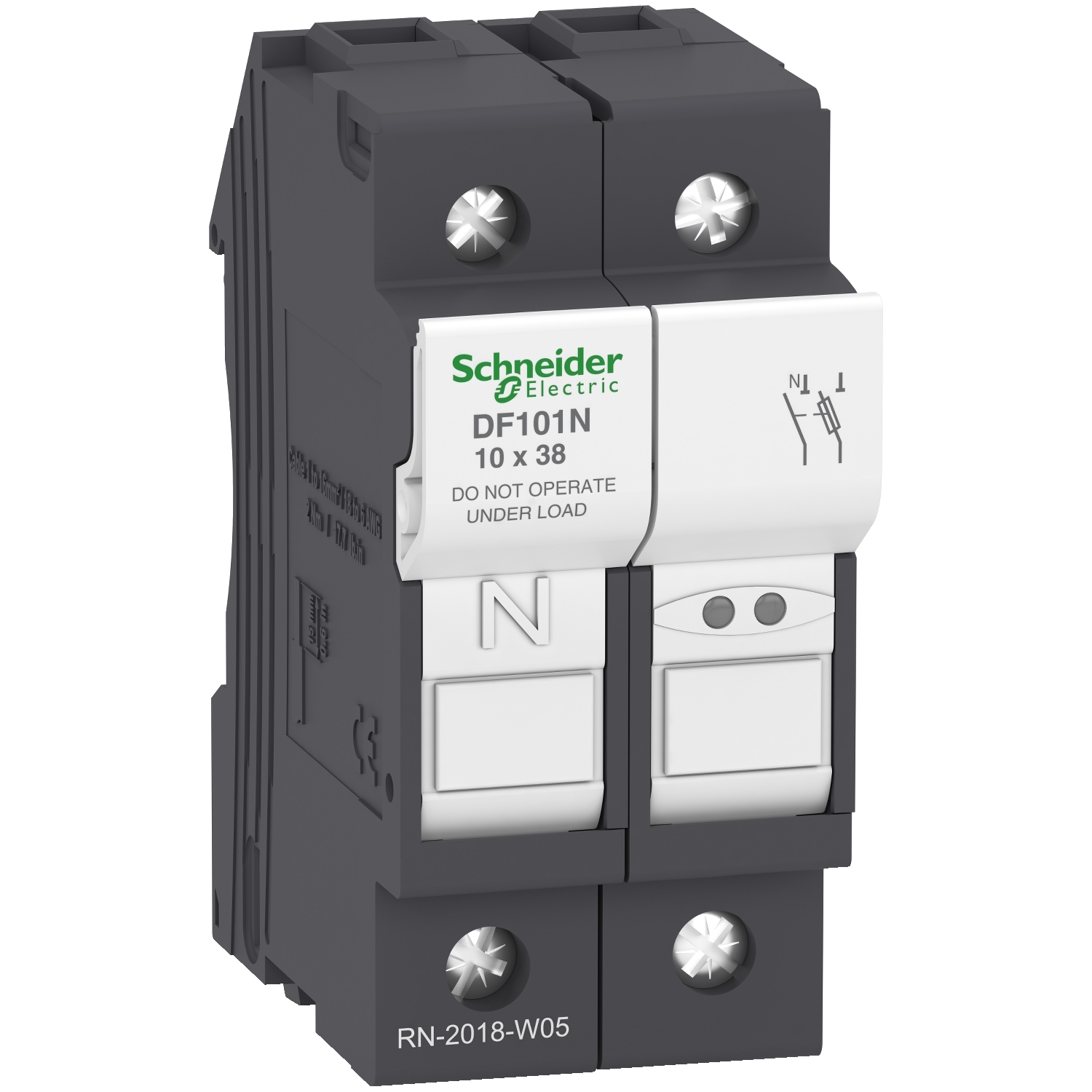 DF101N РАЗЪЕДИНИТЕЛЬ-ПРЕДОХРАНИТЕЛЬ 32A.1P+N.10Х38 Schneider Electric TeSys 