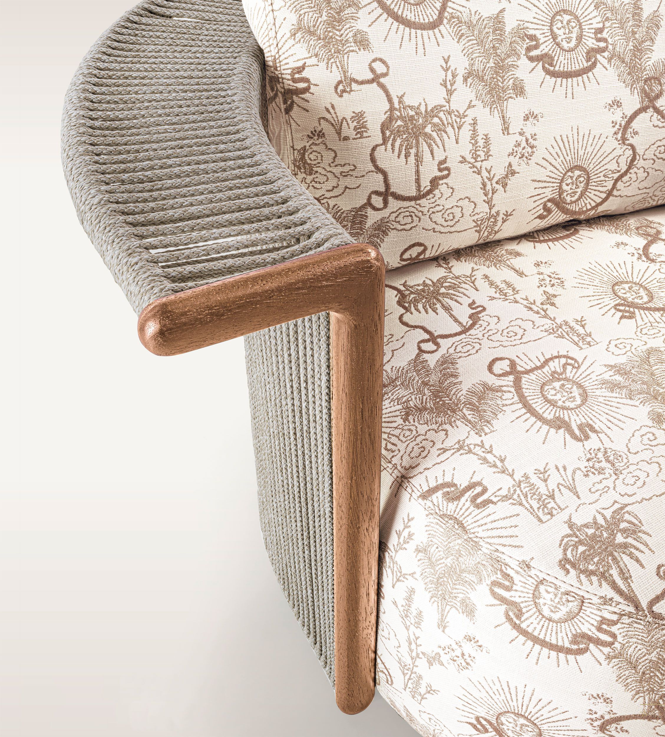 Съемное садовое кресло из ткани Longhi курорт ARCH-00032669 - Вид №3