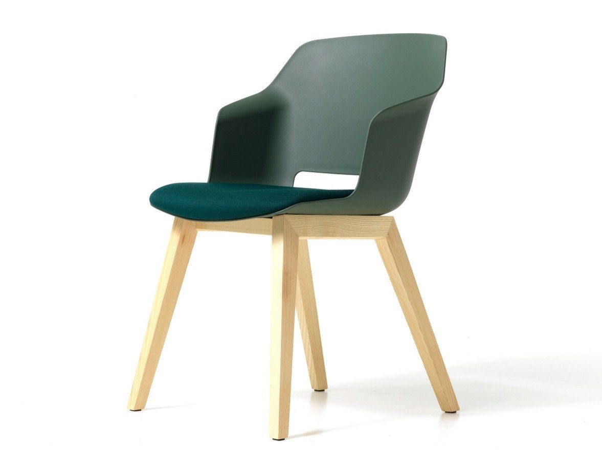 Стул из полипропилена со встроенной подушкой Diemme Clop ARCH-00086296 - Вид №1