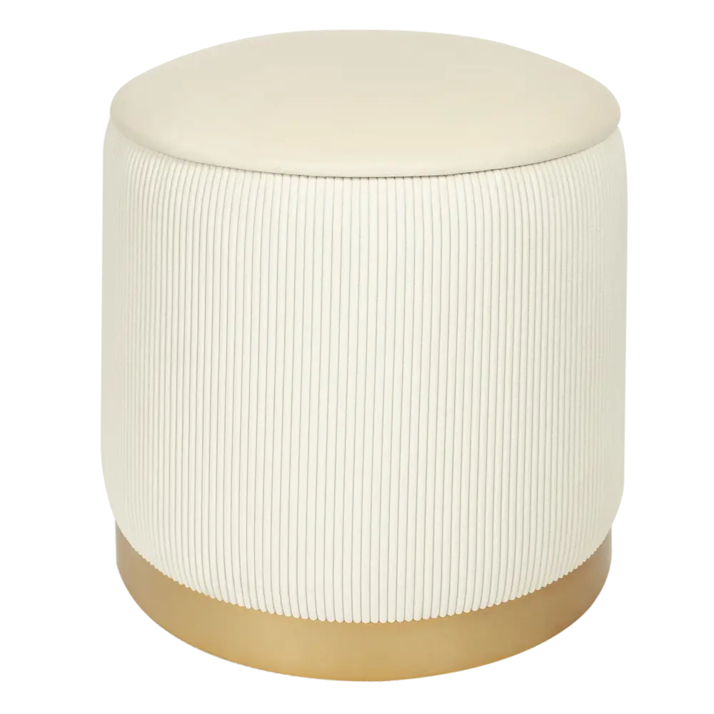 Santreyd Пуф с золотым акцентом для современного интерьера 88758345 STLM-1483058 - Вид №2