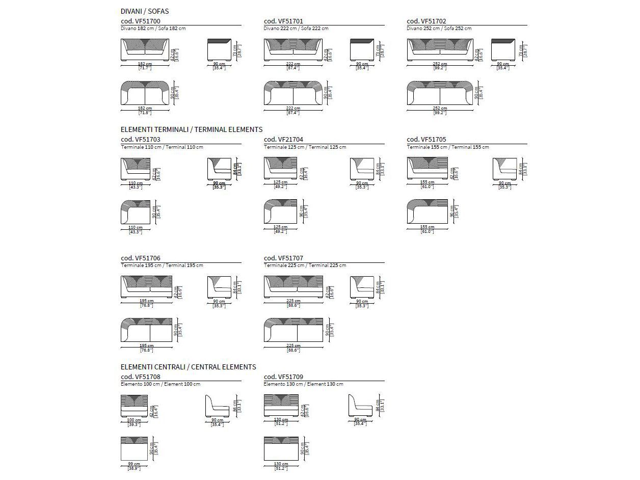 Ткань диван Vittoria Frigerio RANIERI ARCH-00022947 - Вид №6