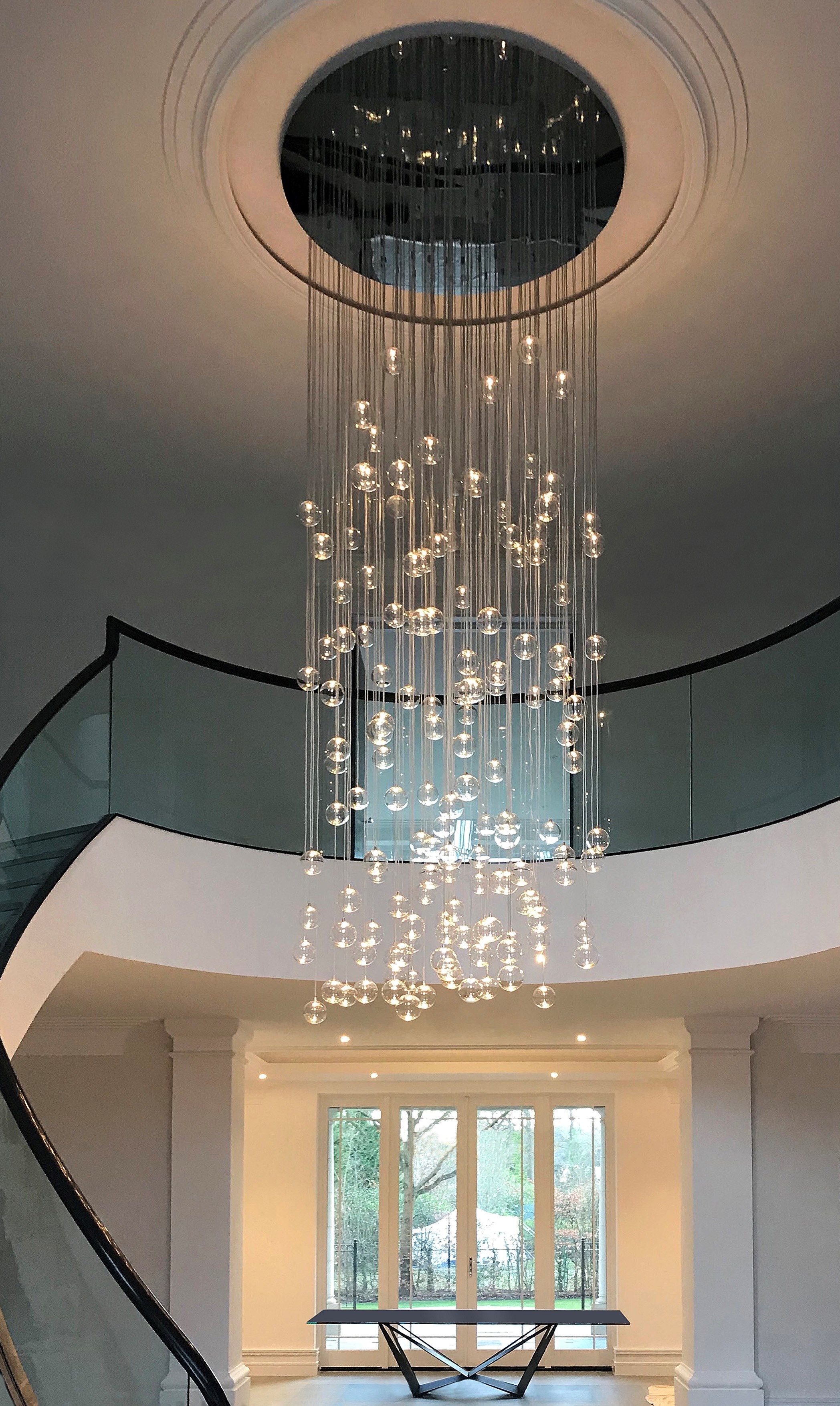 Металлический светодиодный подвесной светильник ILFARI Бальный зал ARCH-00152885 - Вид №5