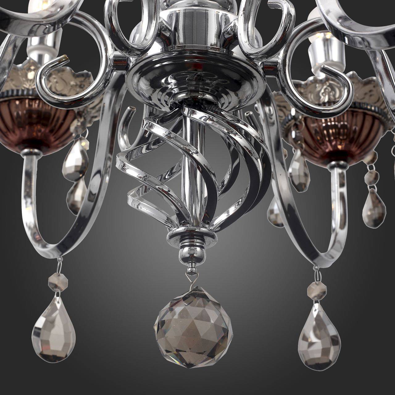 Подвесная люстра ST Luce SL139.103.06 ST LUCE ДИЗАЙНЕРСКИЕ 057892 Хром  - Вид №1