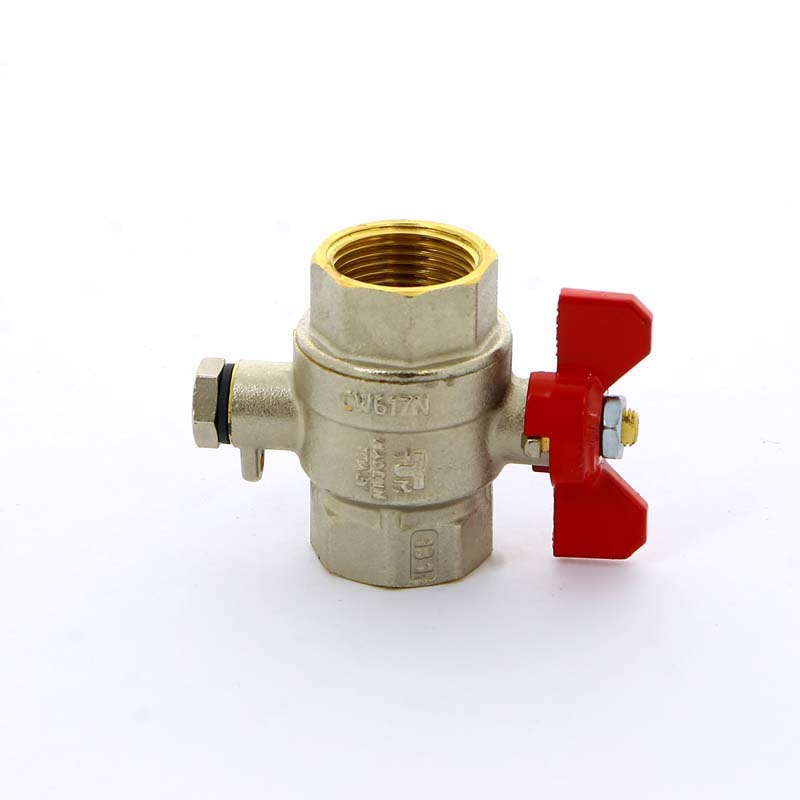 Кран ВВ с отверстием для термометра TIEMME 3/4" 2980001 - Вид №3