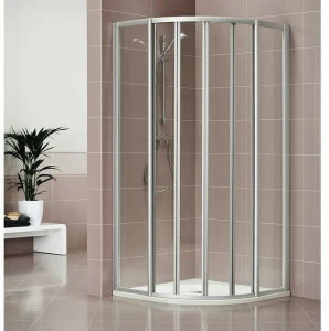 Duka Хрустальная душевая кабина с раздвижной дверцей Quadra – con profili verticali e orizzontali A-cr