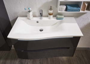 WMC129R1 Накладная раковина на столешницу  прямоугольная Puris