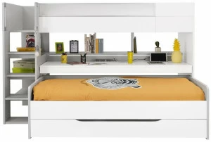 GAUTIER Кровать двухъярусная выдвижная на колесиках