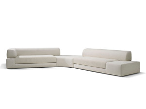 Модульный угловой диван из ткани