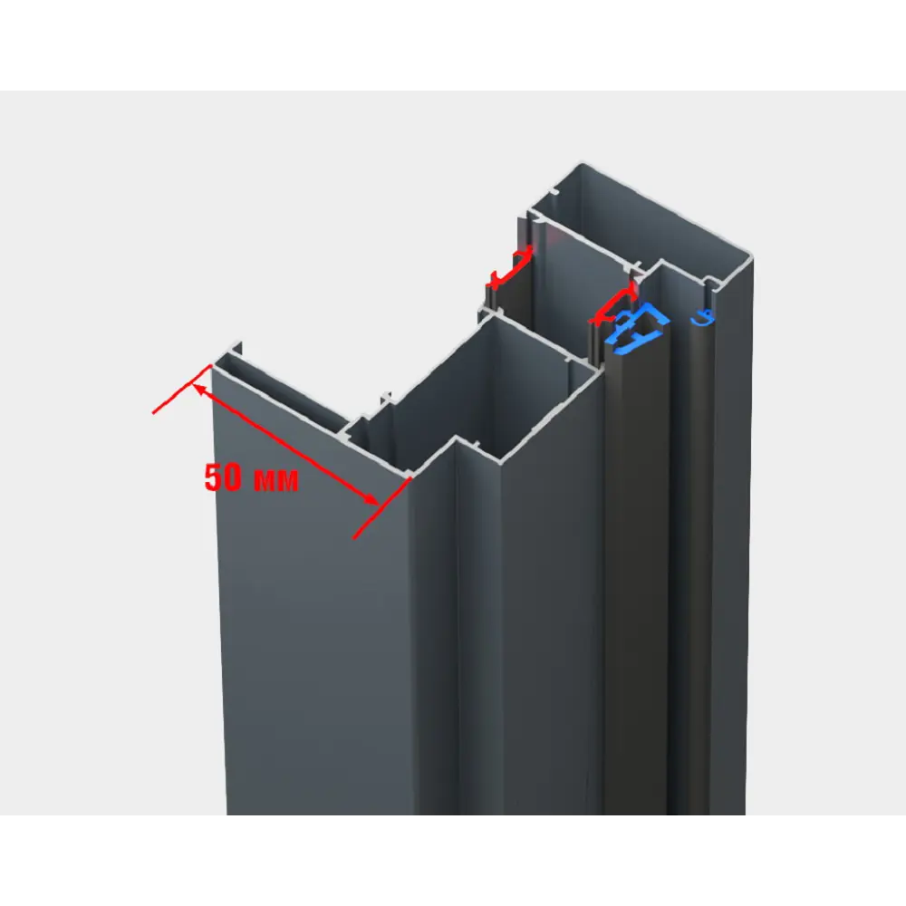 Дверь входная металлическая Термо 98x205 см левая вуд тангент белый DOORHAN STLM-2138397 - Вид №5