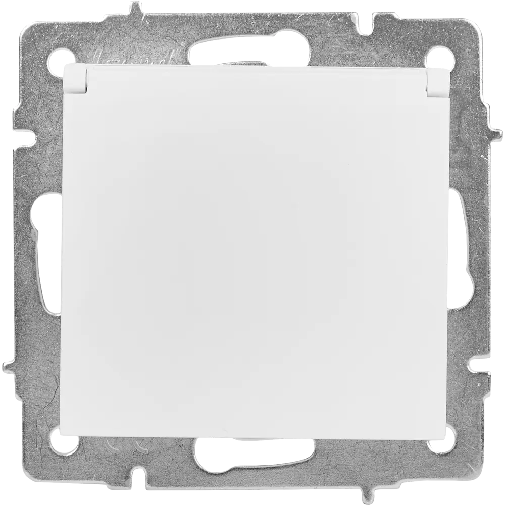 Розетка LEZARD Vesna с заземлением и защитной крышкой 84408513 STLM-1576465