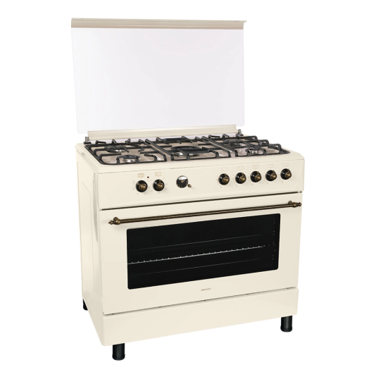 9016701 Комбинированная плита NORDFROST GE 9062 YR бежевый STDN-0019928 - Вид №1