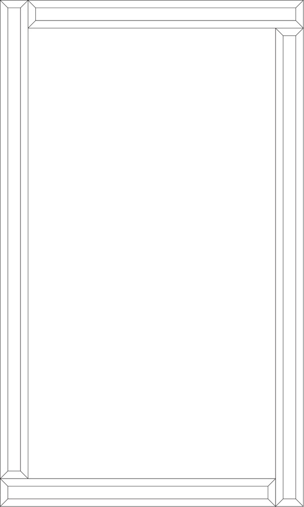 BY 0819 Зеркало с зеркальным обрамлением EVOFORM Style - Вид №1