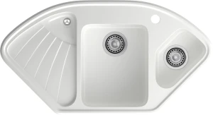 Кухонная мойка Искусственный камень CORNER S05 GranFest