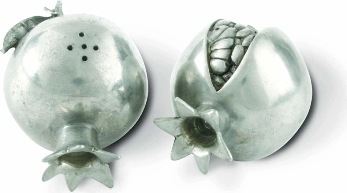 10648832 Vagabond House Набор для соли и перца Vagabond House Гранат 5см, олово Олово 