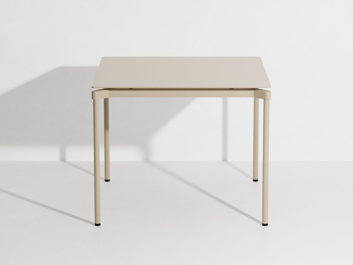 Квадратный алюминиевый стол с порошковым покрытием Petite Friture Fromme ARCH-00060895 - Вид №3