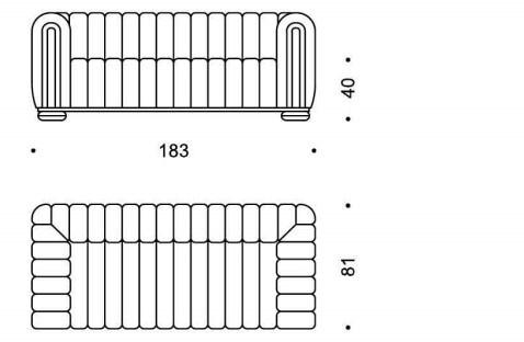 Wittmann Диван Club 1910 sun-id-1411388 - Вид №3