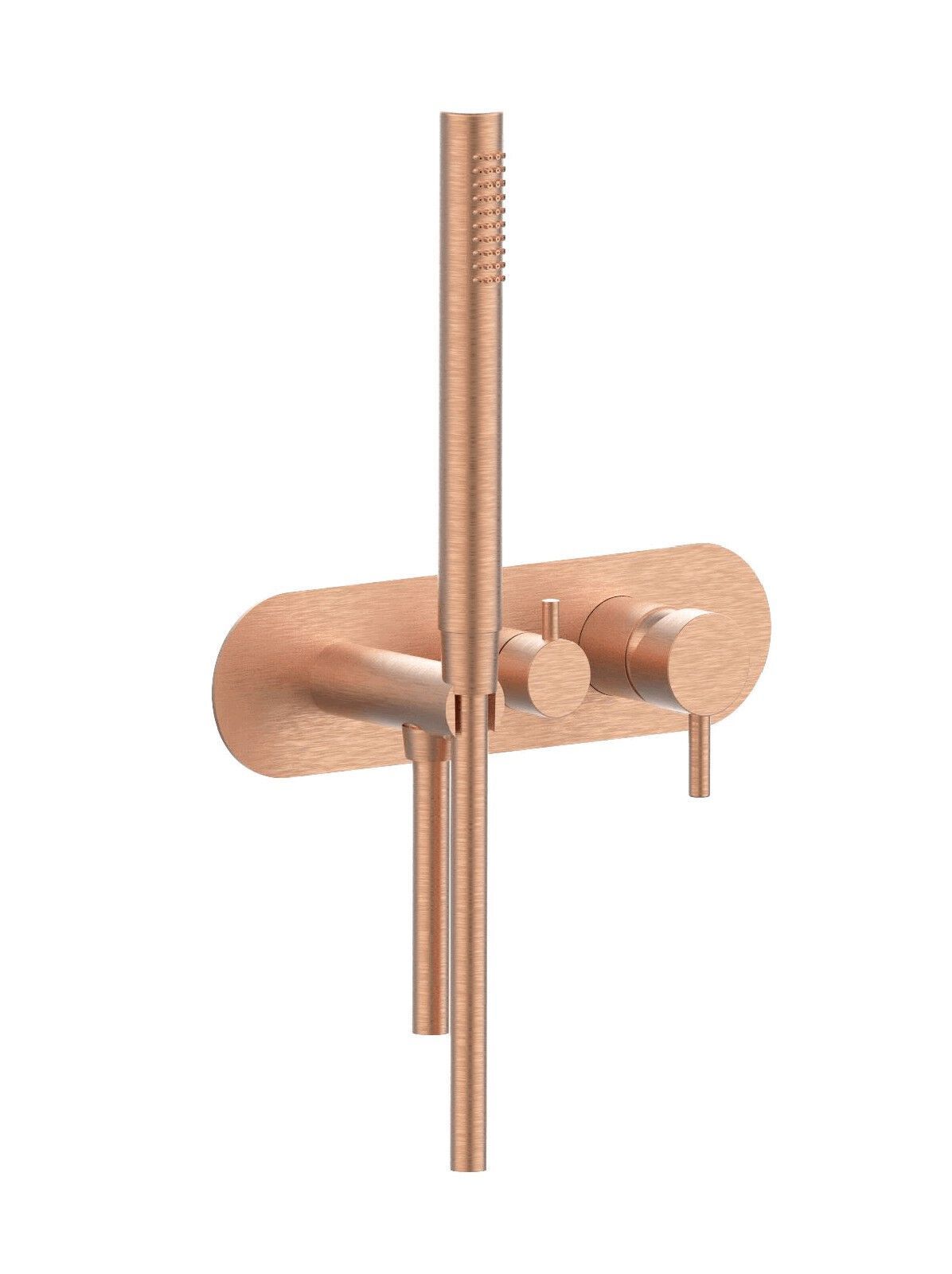 3 отверстия однорычажный встраиваемый смеситель для душа Rubinetterie Frattini Pepe XL ARCH-00040296 - Вид №10