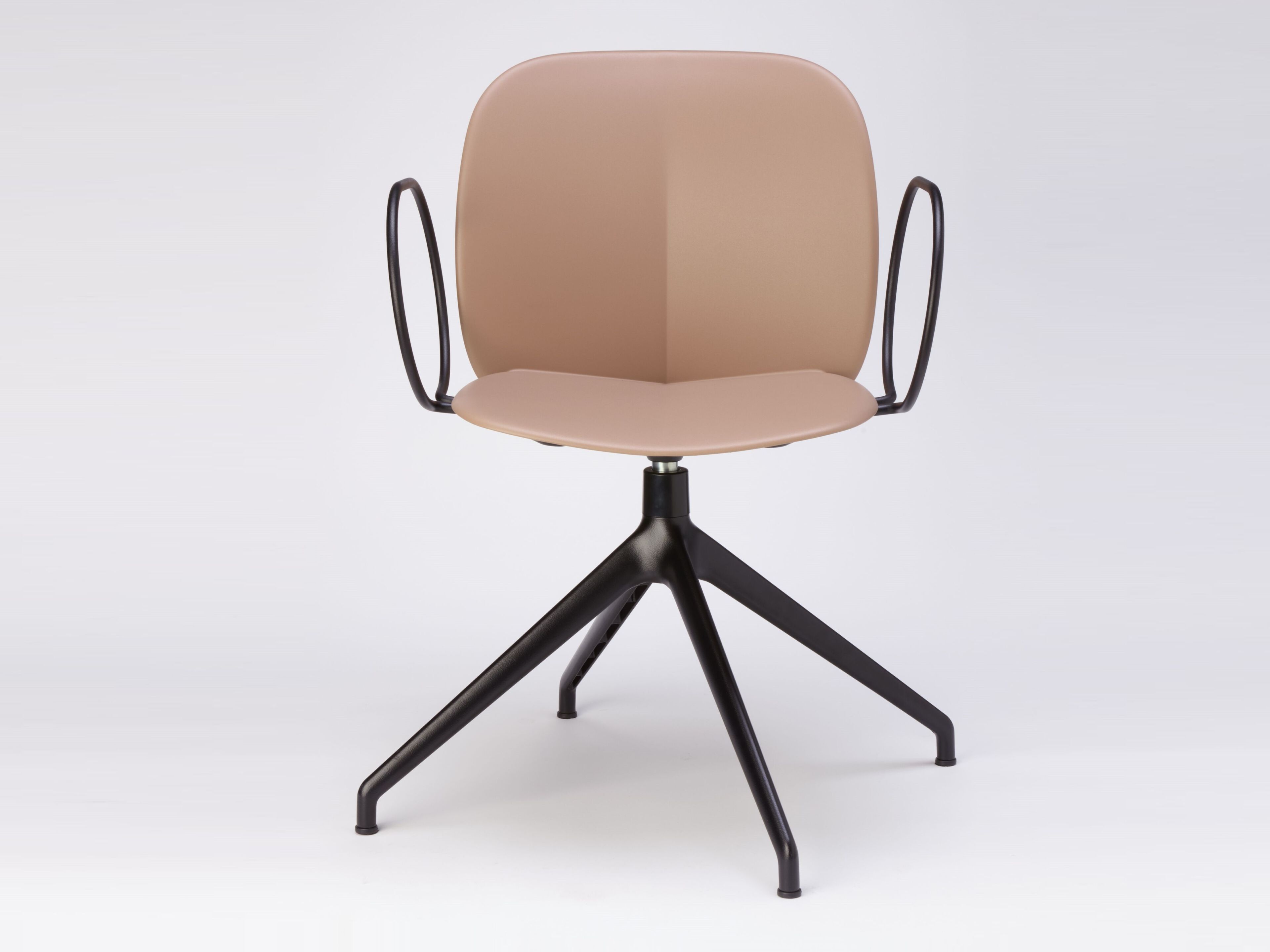 Поворотный стул из инженерного пластика с подлокотниками S-CAB Mentha ARCH-00053476