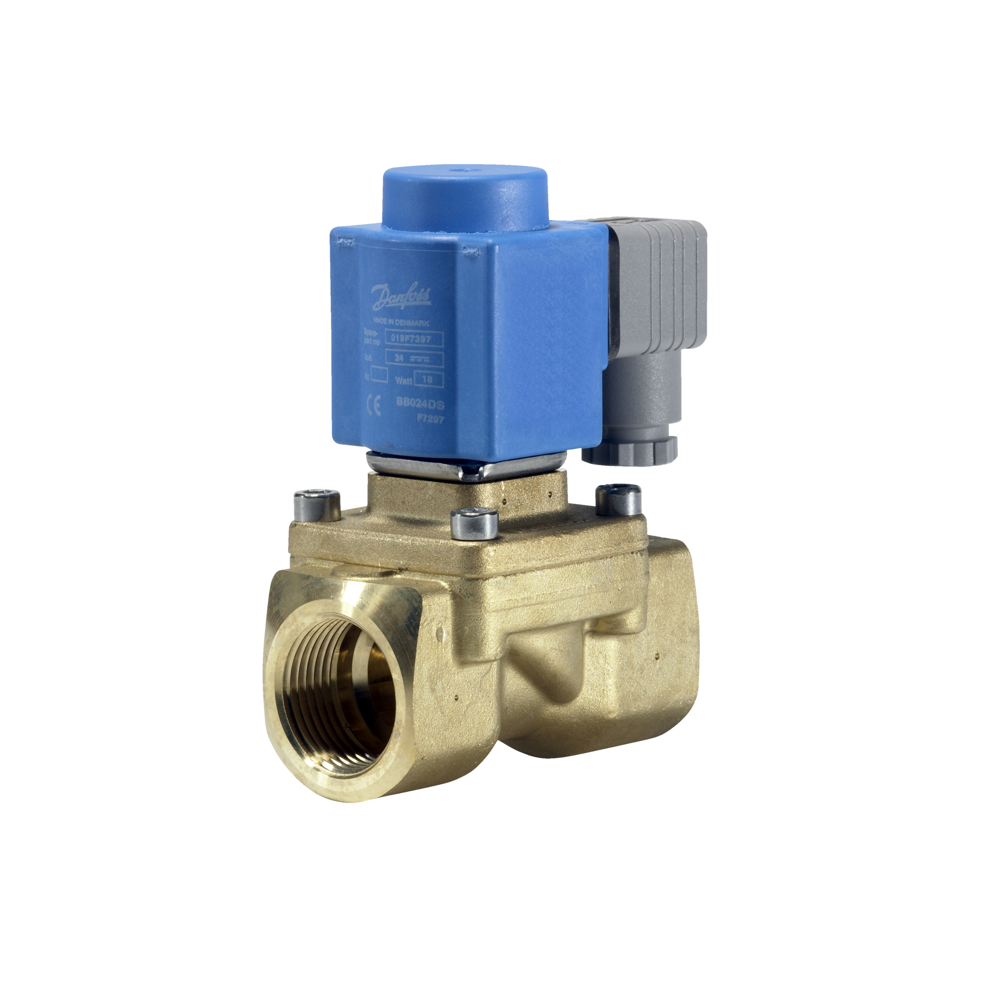 Danfoss EV250B — двухходовые электромагнитные клапаны с принудительным подъемом Клапан электромагнитный EV250B 032U5254  - Вид №11