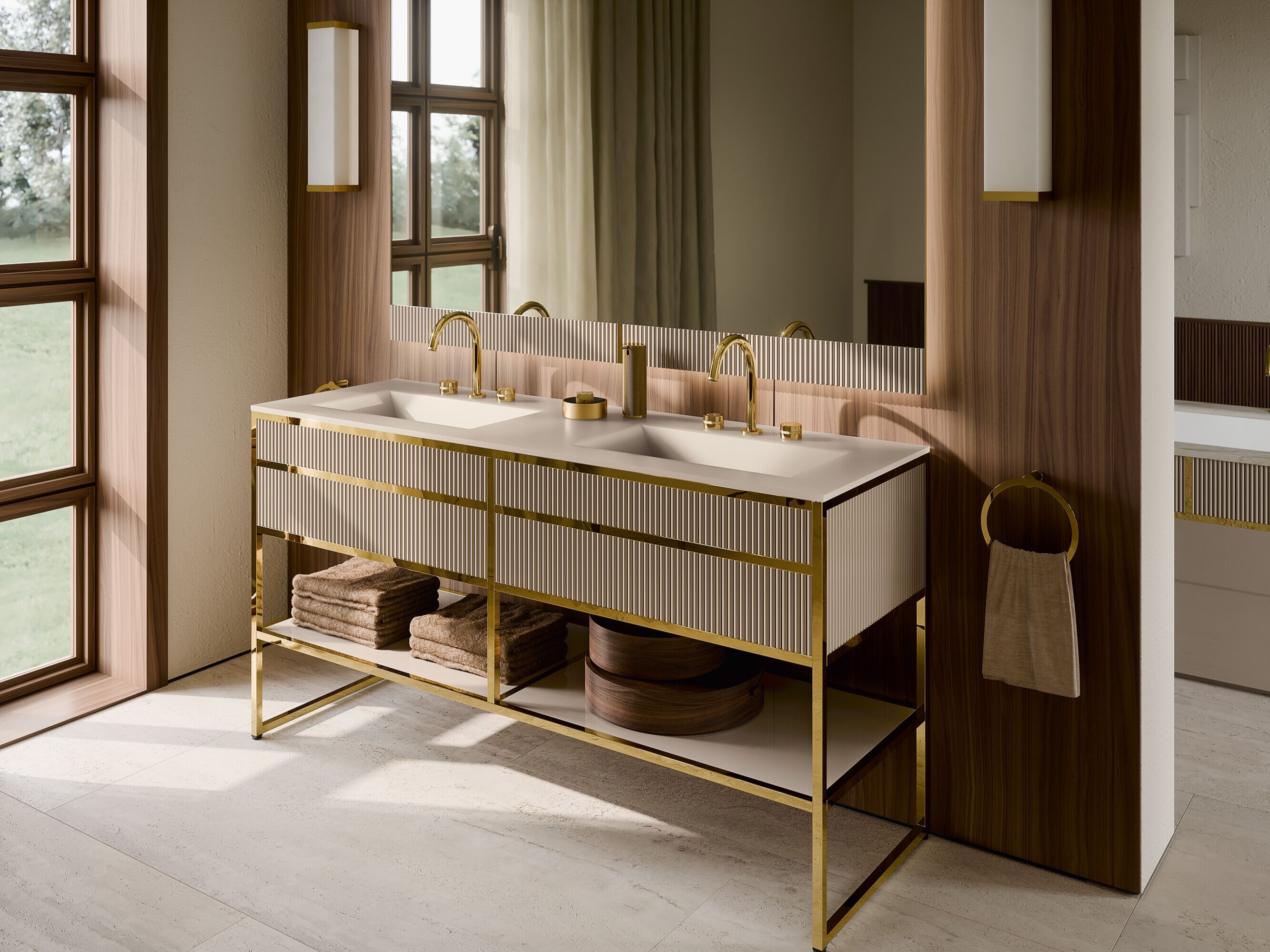 Полная мебель для ванной комнаты OASIS Академия ARCH-00033021