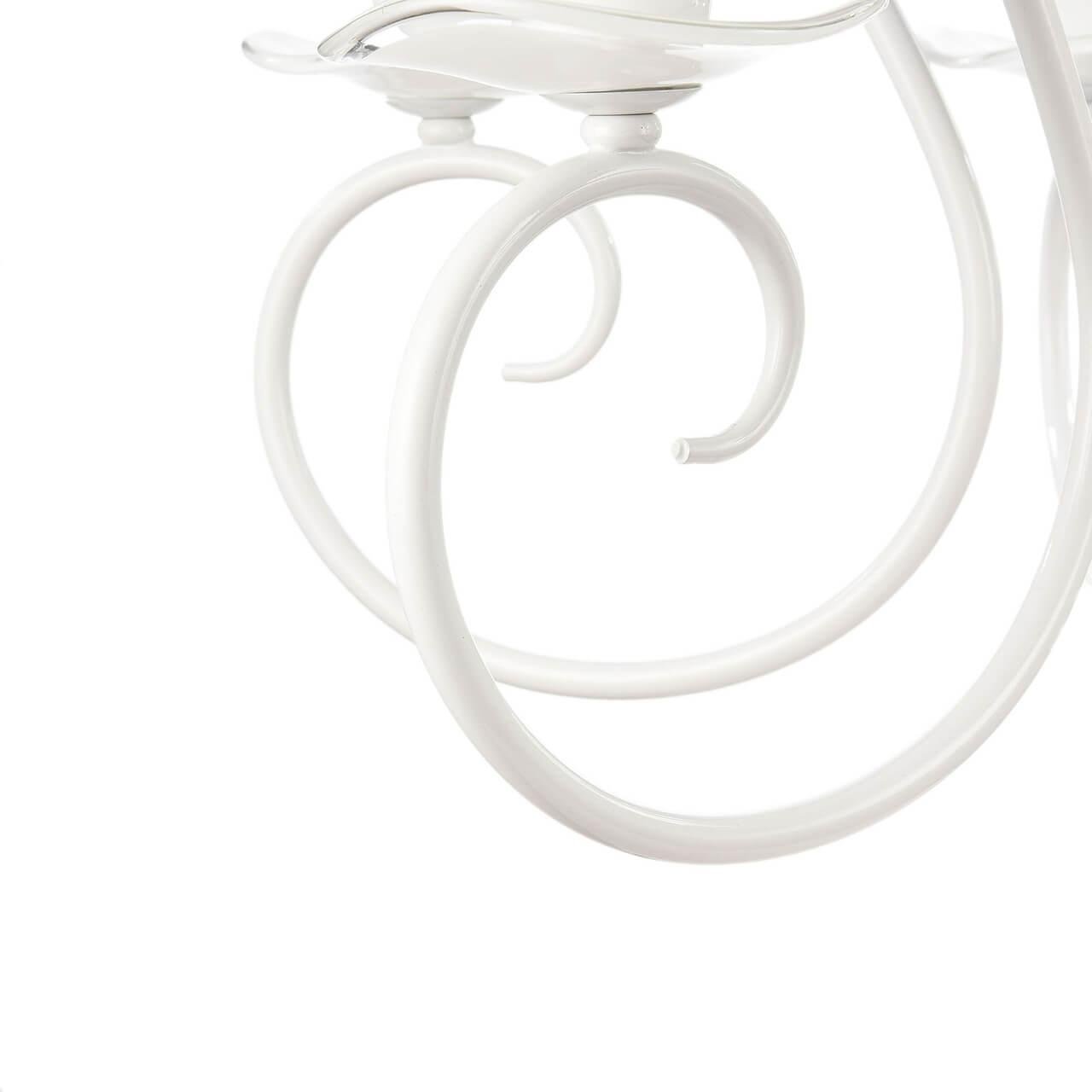 Подвесная люстра Freya Fabre FR2001-PL-08-W FREYA ДИЗАЙНЕРСКИЕ, FABRE 186260 Белый  - Вид №1