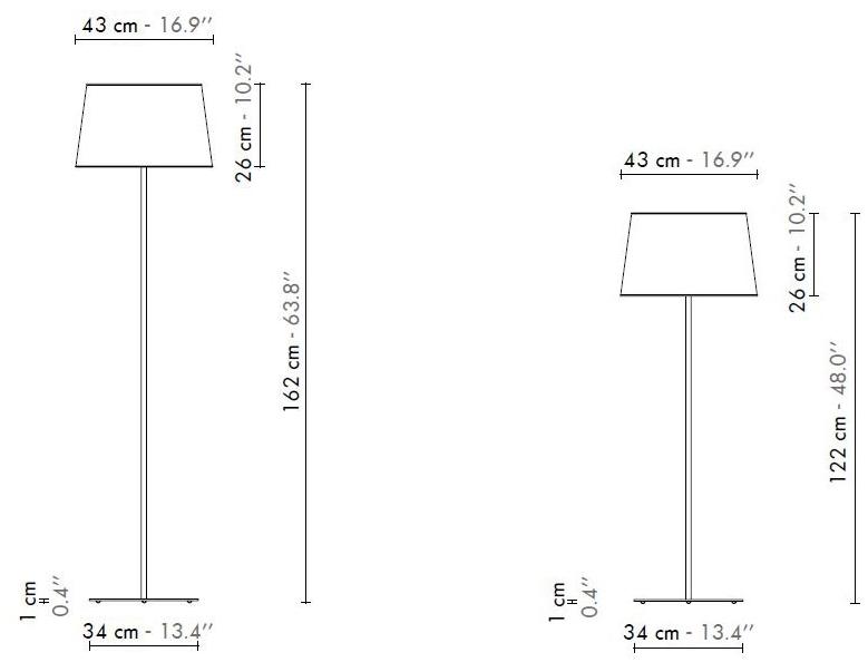 designheure Торшер из ткани Nuage sun-id-1502351 - Вид №4