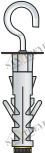 Дюбель AY 11 12 057 AY11 Tecfi 12 х 57 