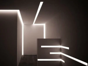 Profilgessi 2 плоских светодиодных профиля с отраженным светом Illuminazione
