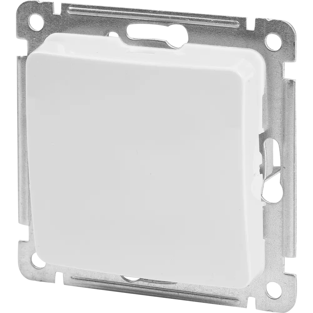 Выключатель встраиваемый Hegel Мастер 1 клавиша цвет белый STLM-2170463 - Вид №1