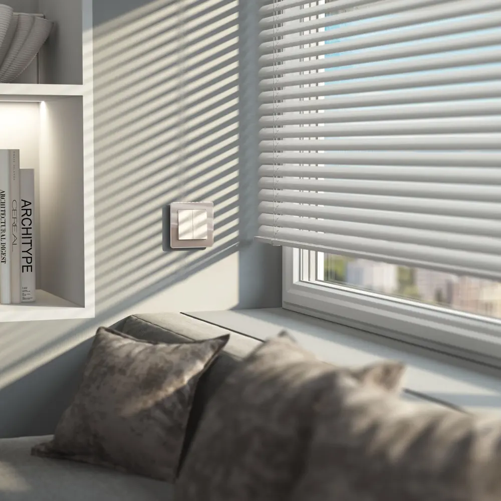 Выключатель встраиваемый Werkel 2 клавиши с самовозвратом цвет белый Встраиваемые механизмы STLM-2008244 - Вид №1