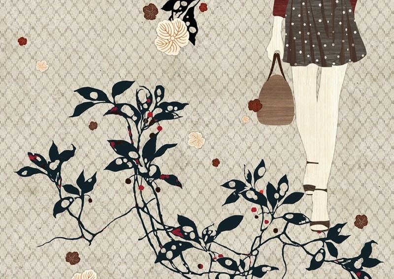 Wall&decò Виниловые обои с цветочными мотивами Contemporary wallpaper 2014 sun-id-1453290 - Вид №2