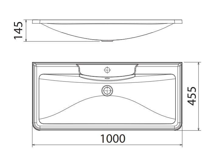 Мебель для ванной BelBagno ALBANO-1000-BL ACQUA - Вид №4