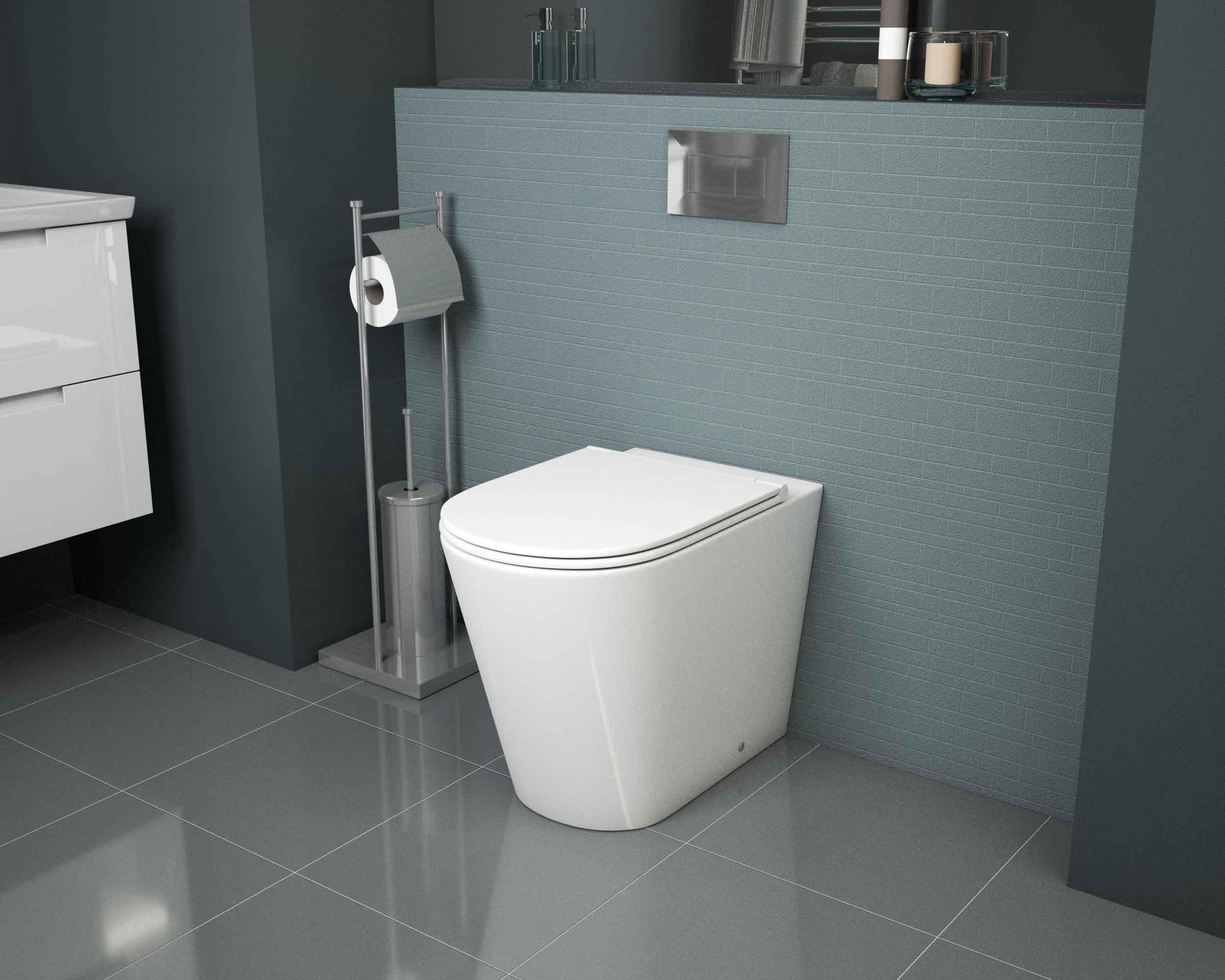 GR-PR4450S Приставной унитаз напольный Белый Grossman  Китай  - Вид №1