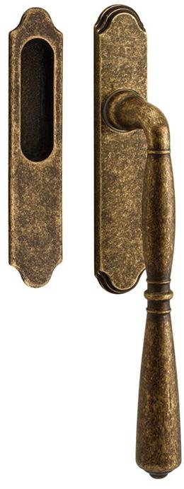 Reguitti Подъемно-сдвижная ручка из латуни Bernini A307mdc01** - Вид №3