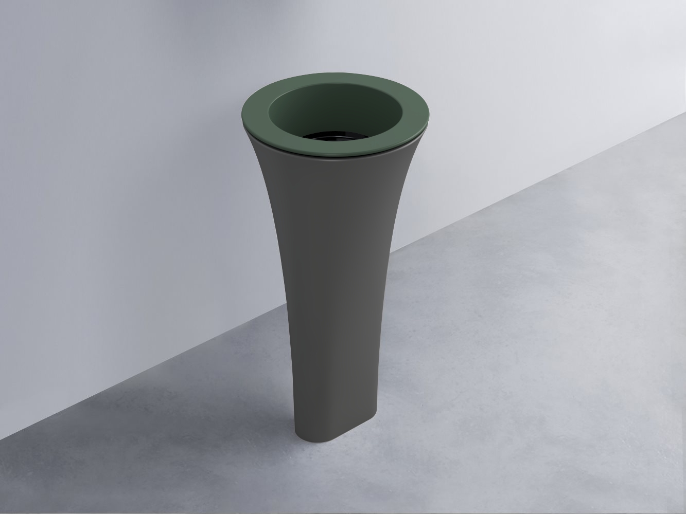AMLA45-MU+AMPILT-N+AMCOLT-CM Раковина Amedeo Tondo отдельностоящая cielo Enjoy + Amedeo Ceramica Cielo