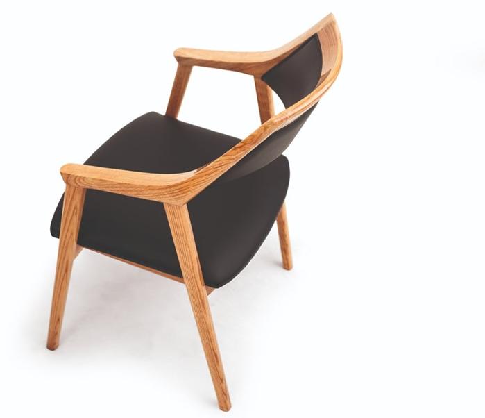 Mytto Стул из орехового дерева с подлокотниками Larforma sun-id-1373229 - Вид №6