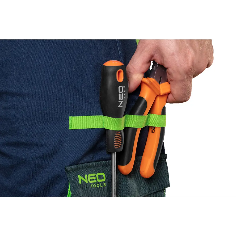 Шорты Neo Tools Premium темно-синие/зеленые размер S рост 175-178 83304041 STLM-2125008  - Вид №5