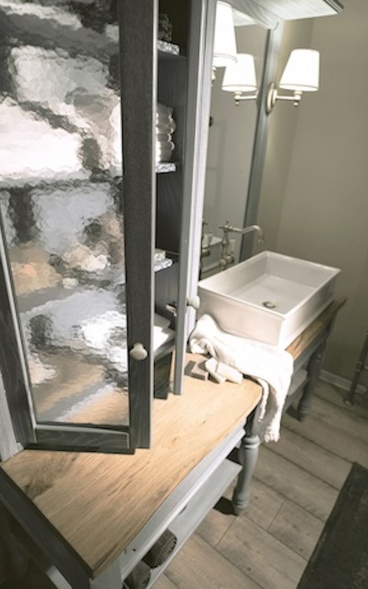 Напольный умывальник с ящиками Gaia Mobili Classic ARCH-00013011 - Вид №1