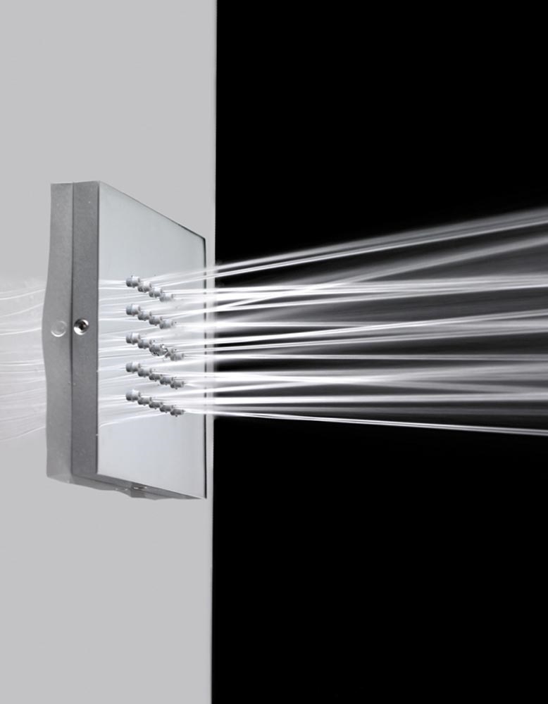 I00176 Потолочный & настенный душ Cubic Flat Ø 100 mm BOSSINI  - Вид №1