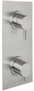 MINA Смеситель для душа из нержавеющей стали с матовой отделкой с пластиной Stiriana 66p2