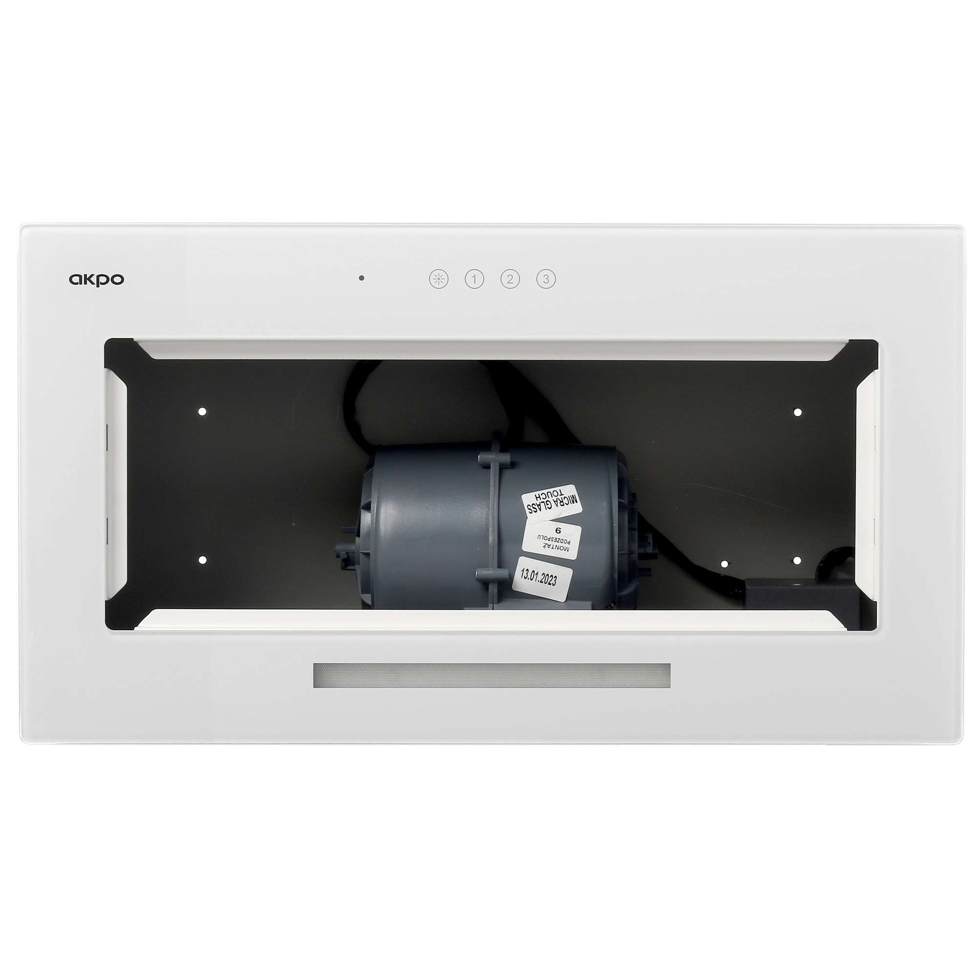 9951214 Вытяжка полновстраиваемая Akpo WK-11 Mio glass белый STDN-0046580 - Вид №6